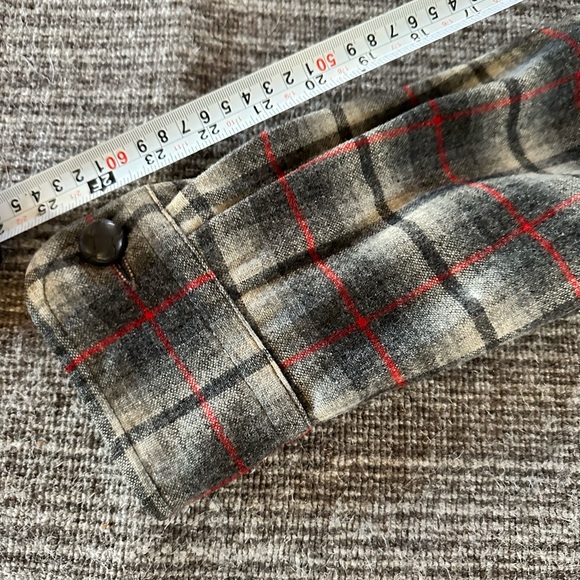 VINTAGE MCM PENDLETON Plaid Wool Jacket/Over-shirt - Picture 6 of 8